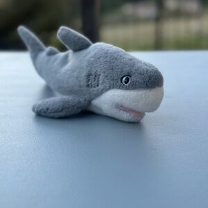 wild lGray Stuffed Shark Toy